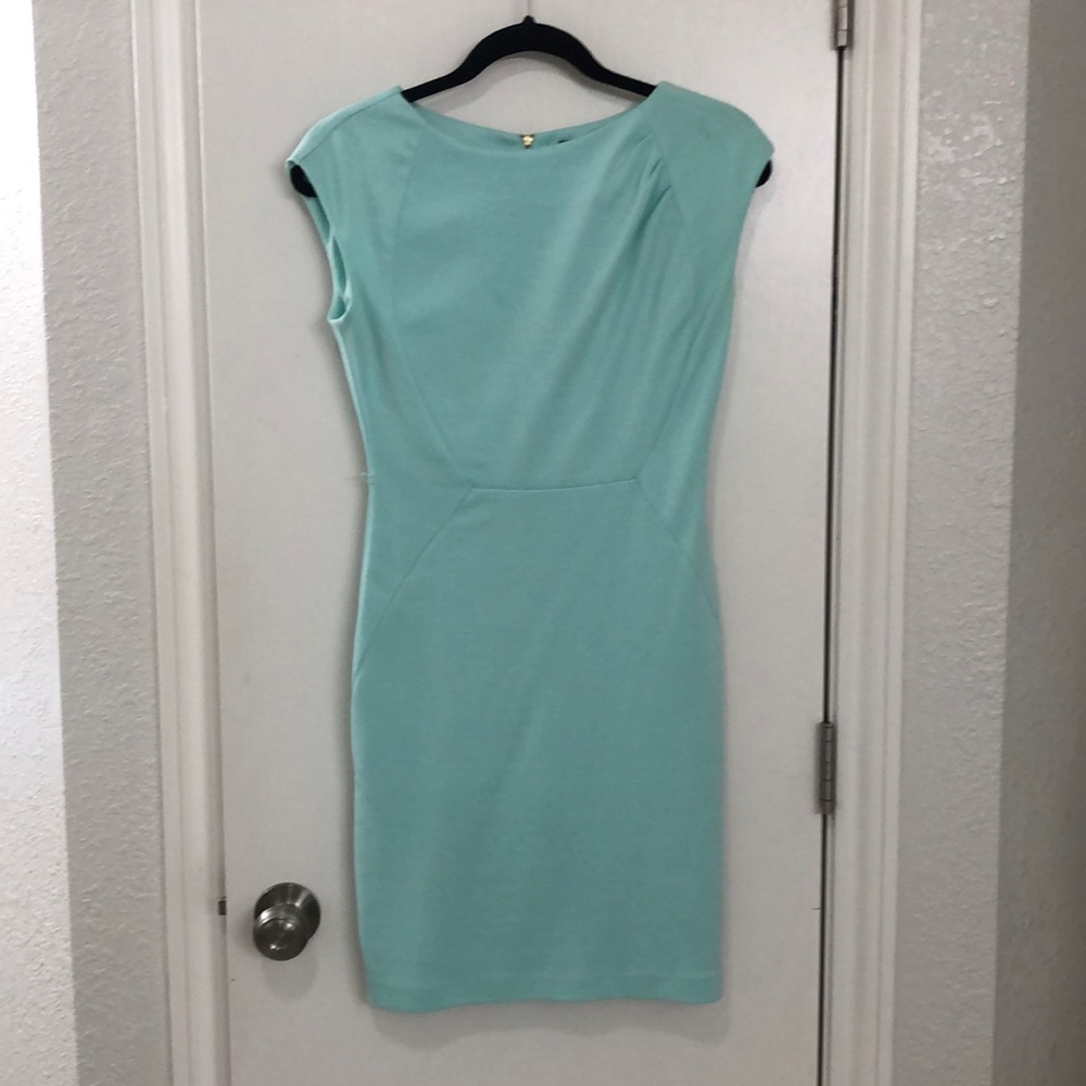 The Limited turquoise dress